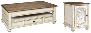 Realyn 2-Piece Table Set