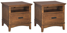 Load image into Gallery viewer, Cross Island 2-Piece End Table Set
