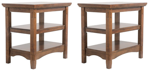 Cross Island 2-Piece End Table Set image