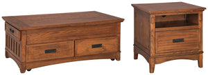Cross Island 2-Piece Table Set