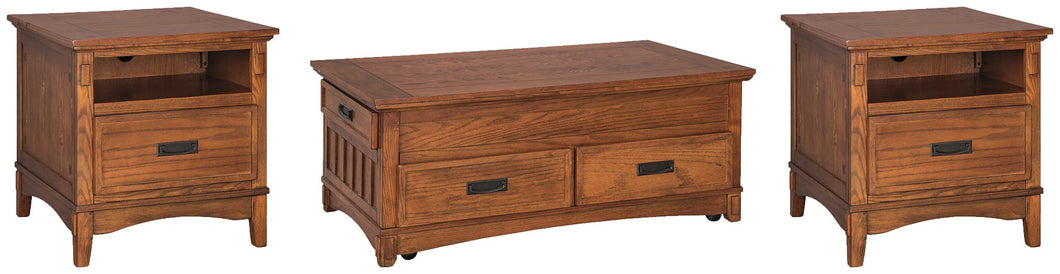Cross Island 3-Piece Occasional Table Set image