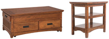 Load image into Gallery viewer, Cross Island 2-Piece Table Set image
