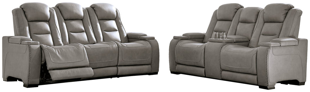 The Man-Den 2-Piece Living Room Set image