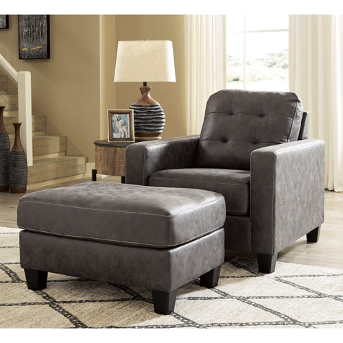 Venaldi Chair & Ottoman Set image