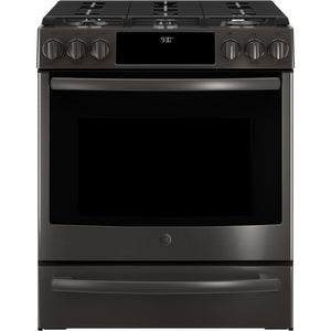 GE Profile¨ 30" Smart Slide-In Front-Control Gas Range